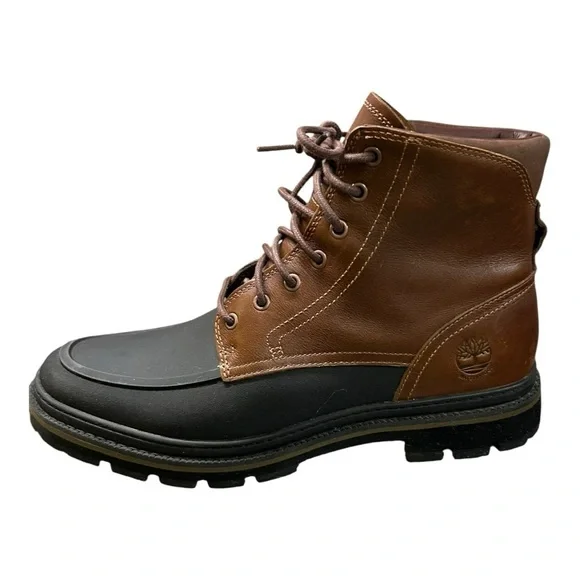 Timberland Men’s Port Union Waterproof Boot –leather  size 8 men’s - Picture 7 of 14